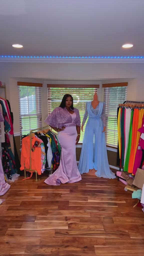 Rich Aunt Evening Dress
