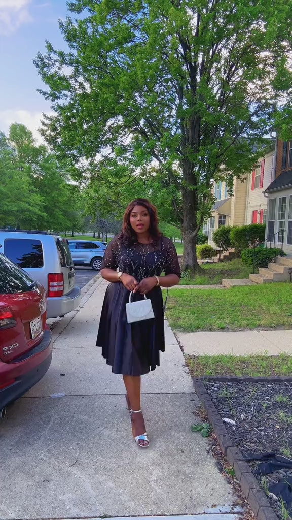 Carie's Pleat Dress